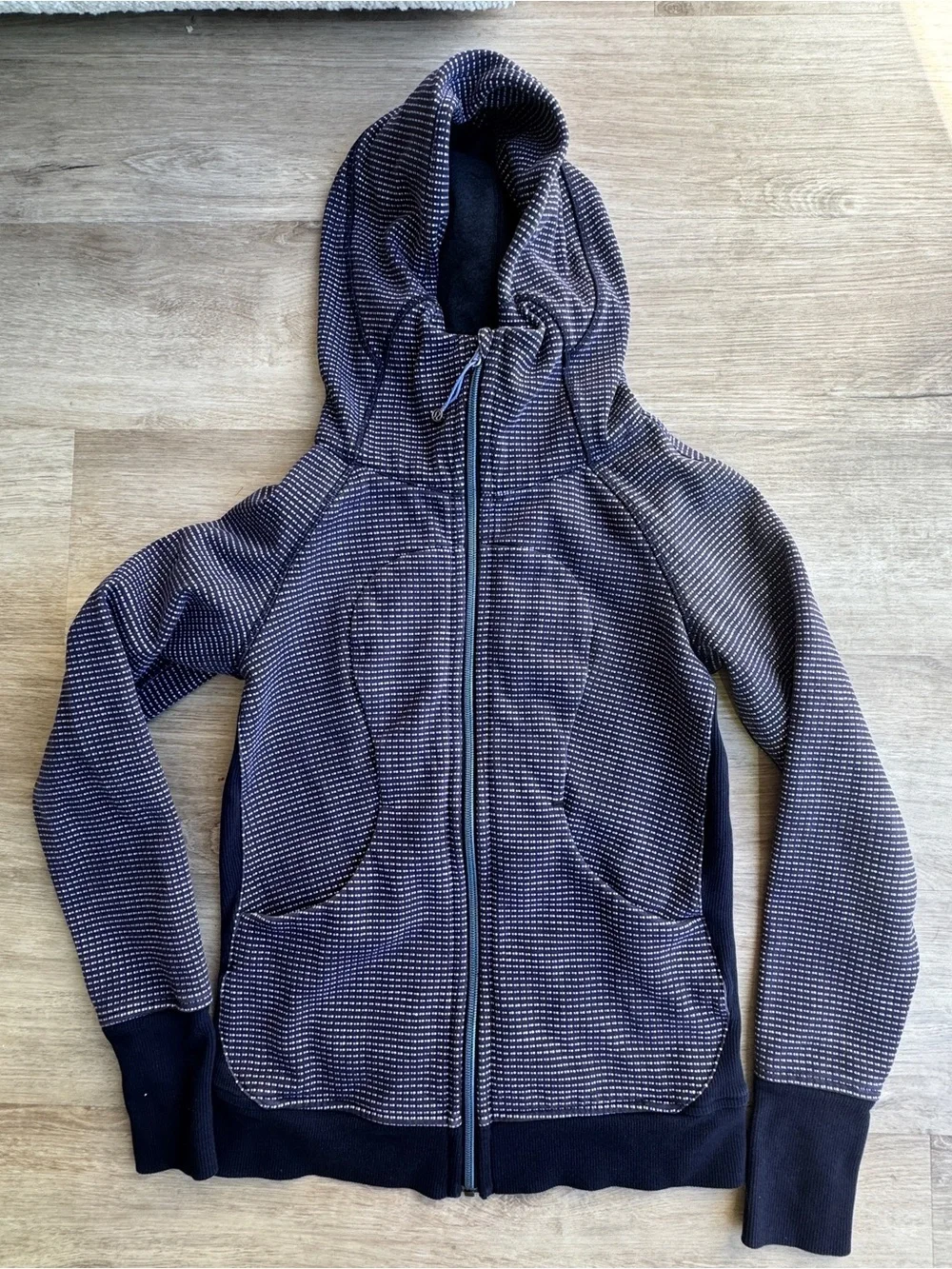 Lululemon Scuba Hoodie III Double Dot Naval Blue Lullaby / Naval Blue